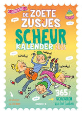 De zoete zusjes moppenscheurkalender. 6+