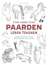 Deltas stap voor stap paarden leren tekenen