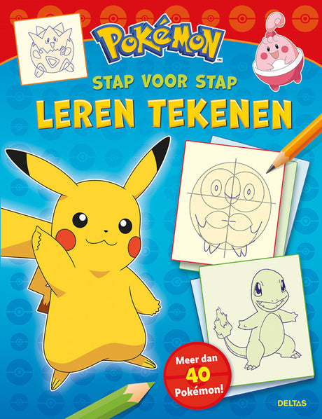 Pokemon pokémon - stap voor stap leren tekenen hobbyboek