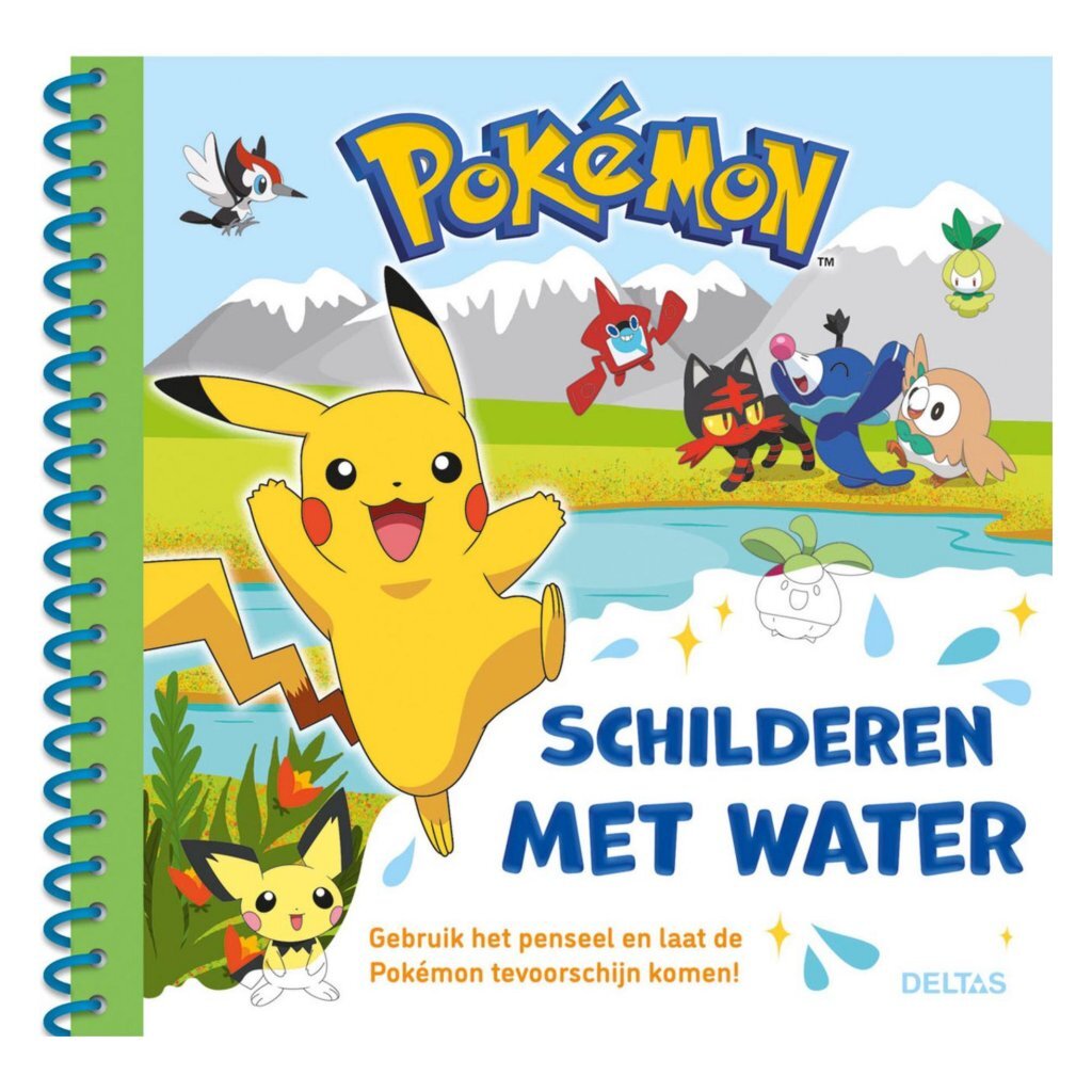 Pokemon Pok eacute;mon Schilderen met Water