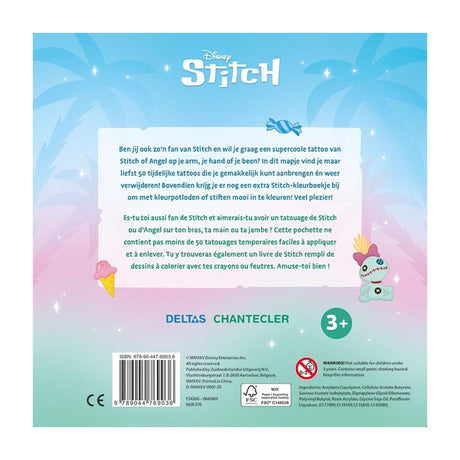 Deltas disney tattoo fun stitch