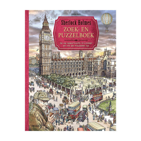 Deltas sherlock holmes zoek- en puzzelboek