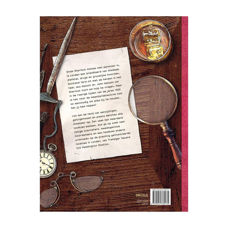 Deltas sherlock holmes zoek- en puzzelboek