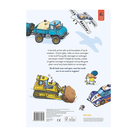 Deltas vroem vroem mijn voertuigen-zoekboek