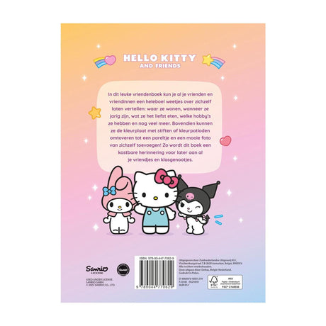 Deltas vriendenboek hello kitty