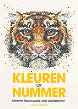 Uitgeverij mus kleuren op nummer voor volwassenen