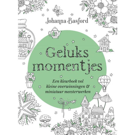 Kluitman johanna basford geluksmomentjes kleurboek