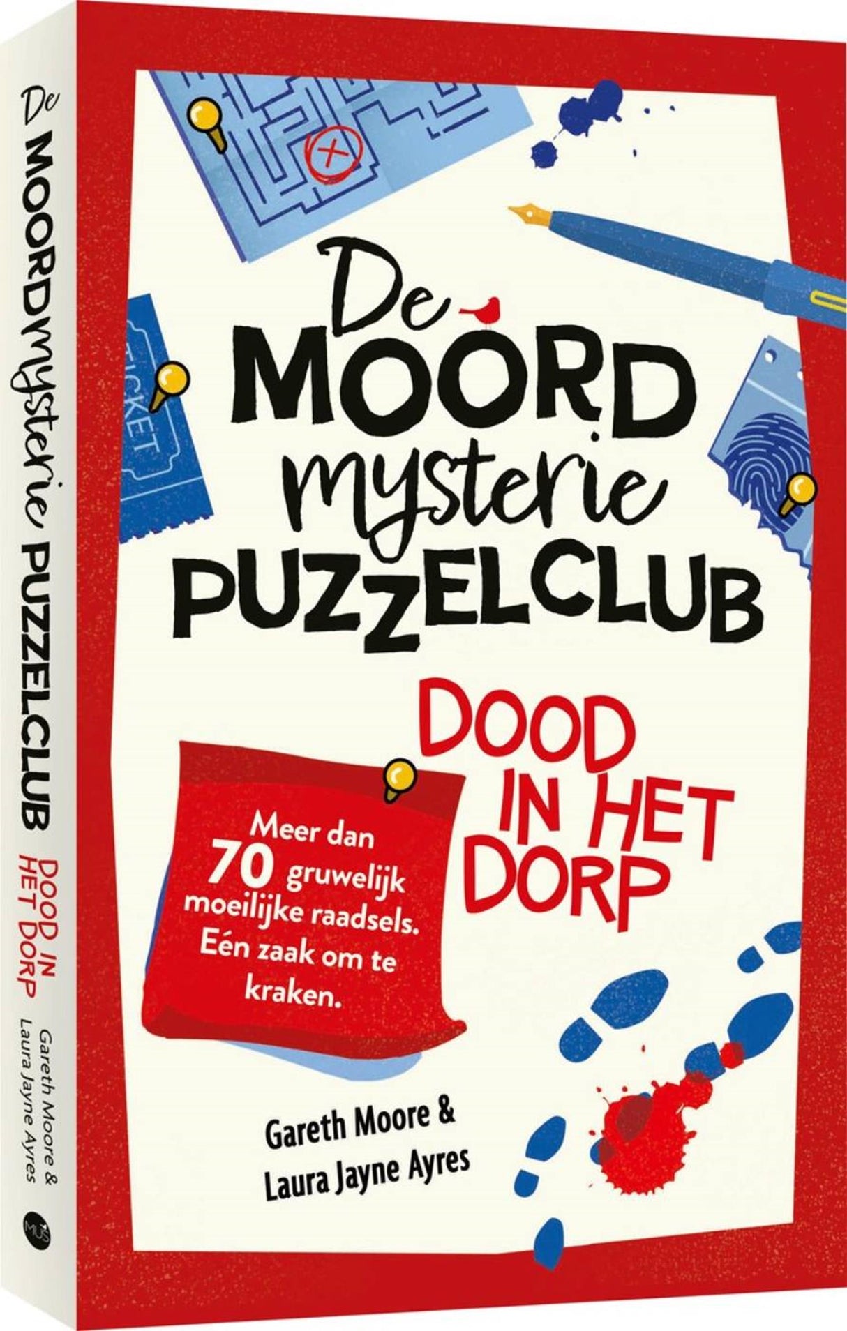 Kluitman de moordmysterie puzzelclub 1- moord in het dorp