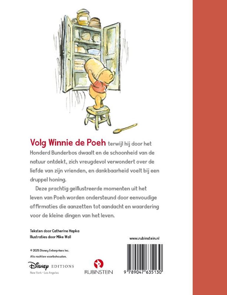 Winnie de poeh. de kleine dingen van het