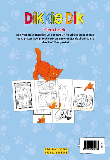Dikkie dik kleurboek. 3+ 48 blz. pb.