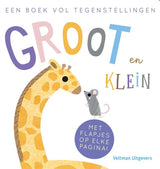 Groot en klein, een boek vol tegenstelli