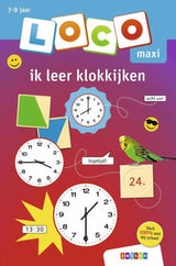 Loco maxi - ik leer klokkijken (7-9 jaar)
