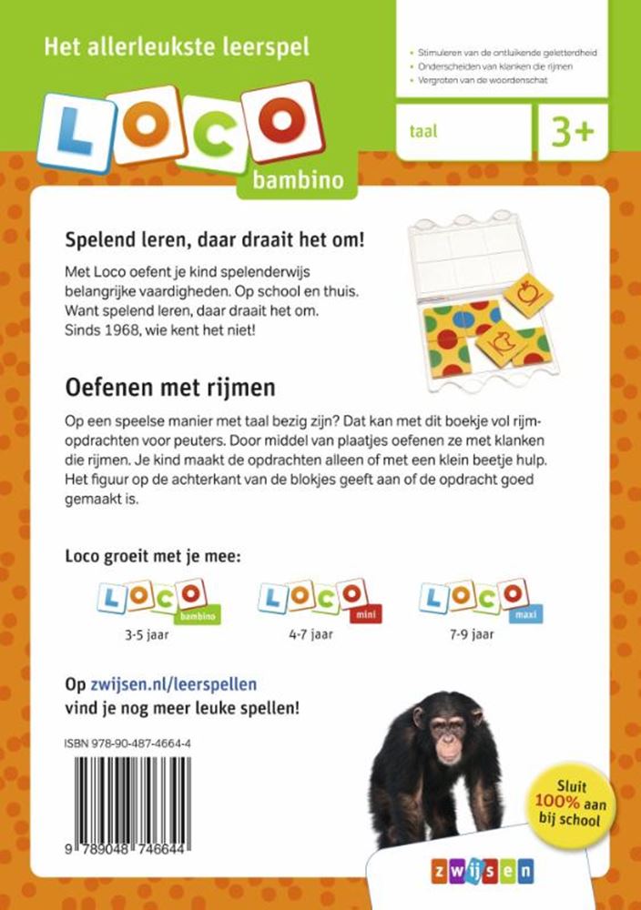 Loco bambino , ik rijm. 3+