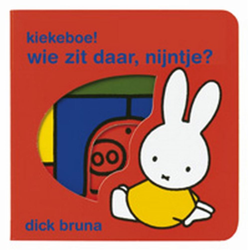 Kiekeboe. wie zit daar, nijntje. kartonb