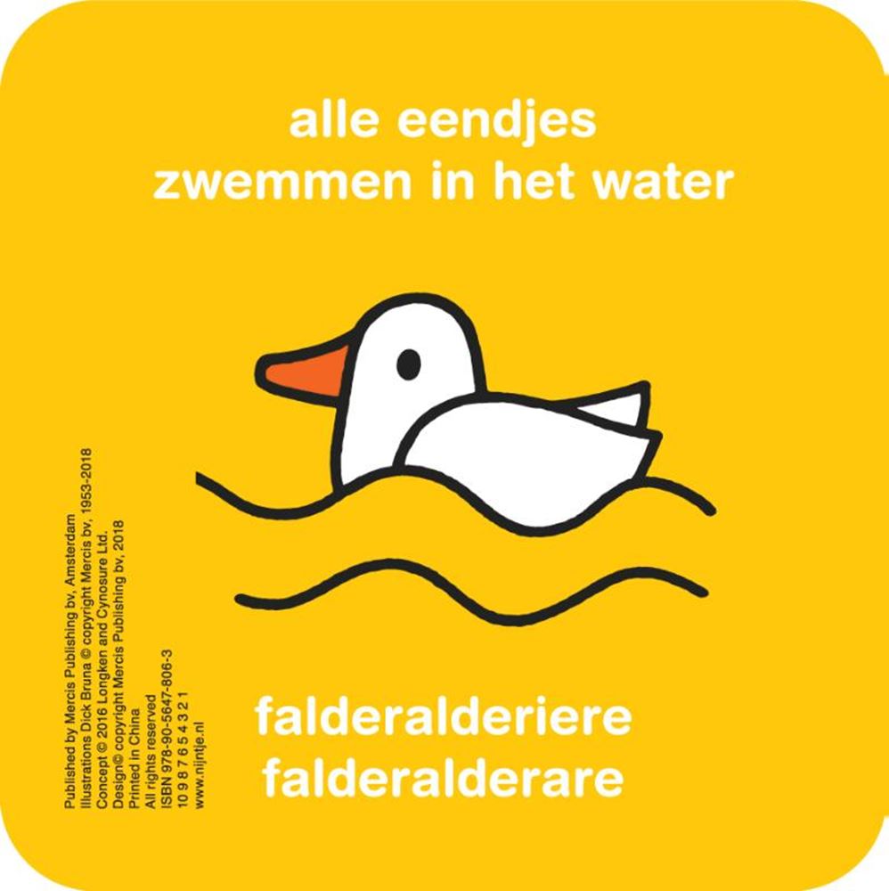Centraal boekhuis zing mee met nijntje - badboek