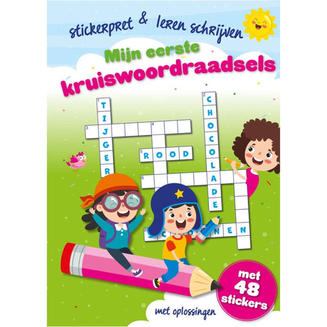 Mijn eerste kruiswoordraadsels (6-10 jaar)