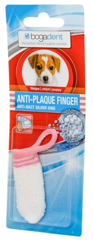 Bogadent Plaque vinger tandenborstel puppy