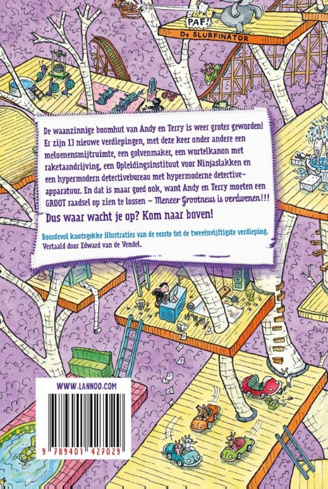 De waanzinnige boomhut 4: 52 verdiepinge