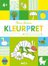 De ballon kleurpret kameleon. 4+ groen