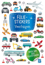 Standaard uitgeverij glitterstickers, voertuigen. 3+