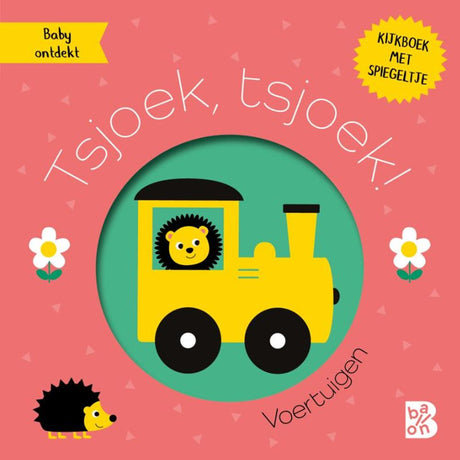 Standaard uitgeverij kijkboekje met spiegeltje: tsjoek, tsjoe
