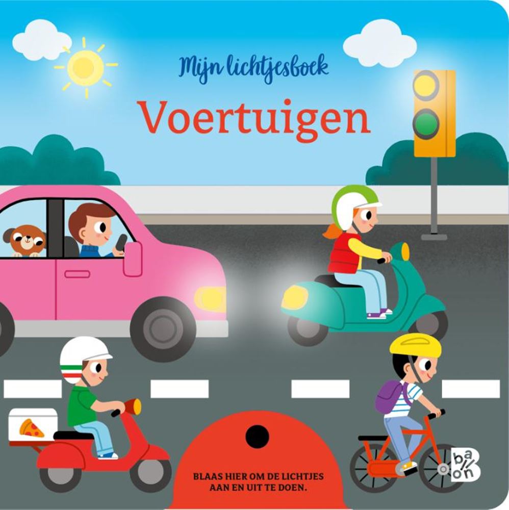 Mijn lichtjesboek: voertuigen 2+