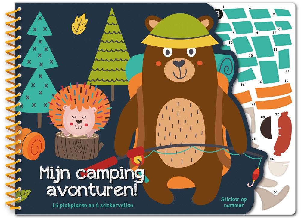 Interstat stickeren op nummer - mijn campingavonturen