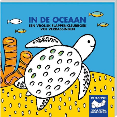 Imagebooks flappenkleurboek - in de oceaan