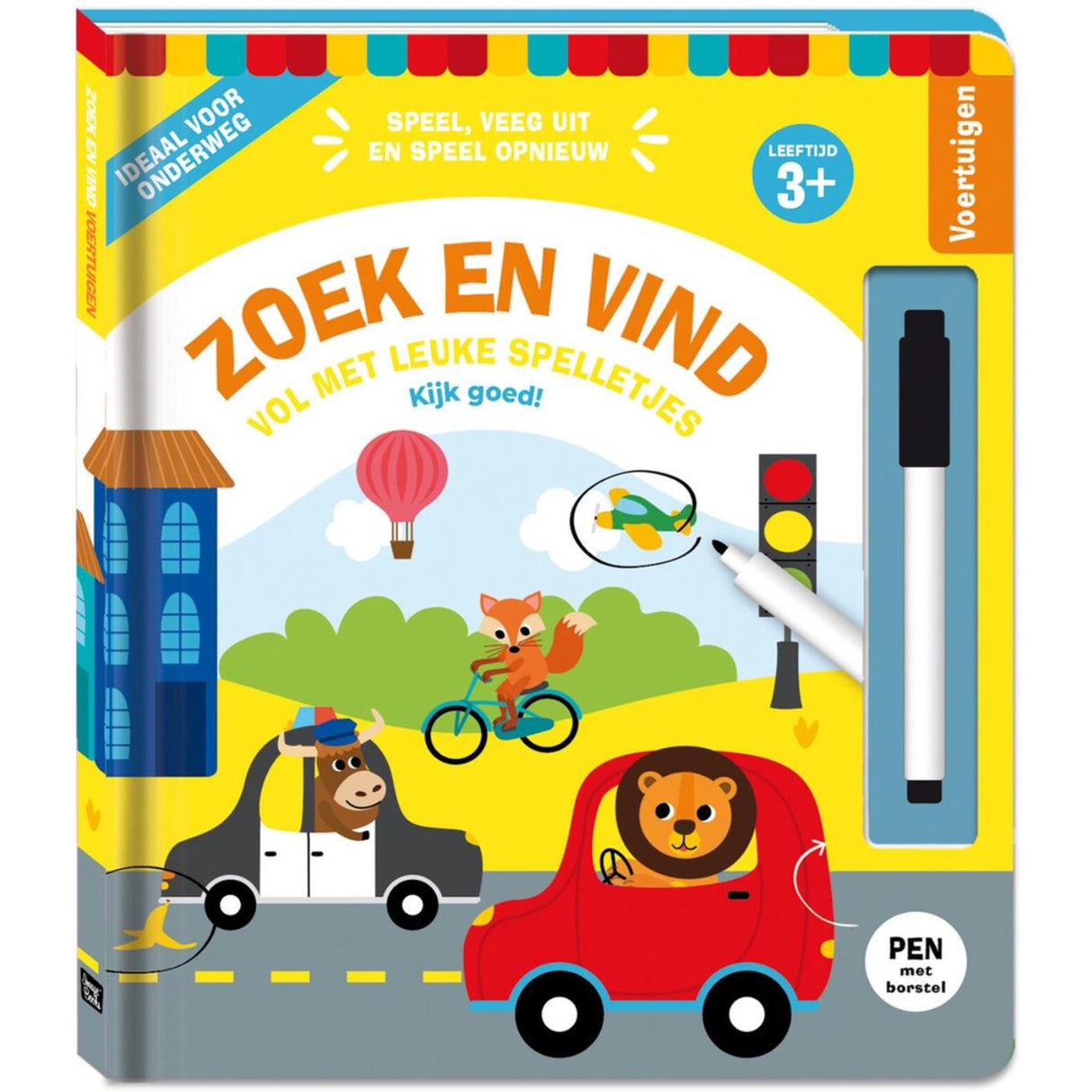 Imagebooks zoek en vind - voertuigen 3+