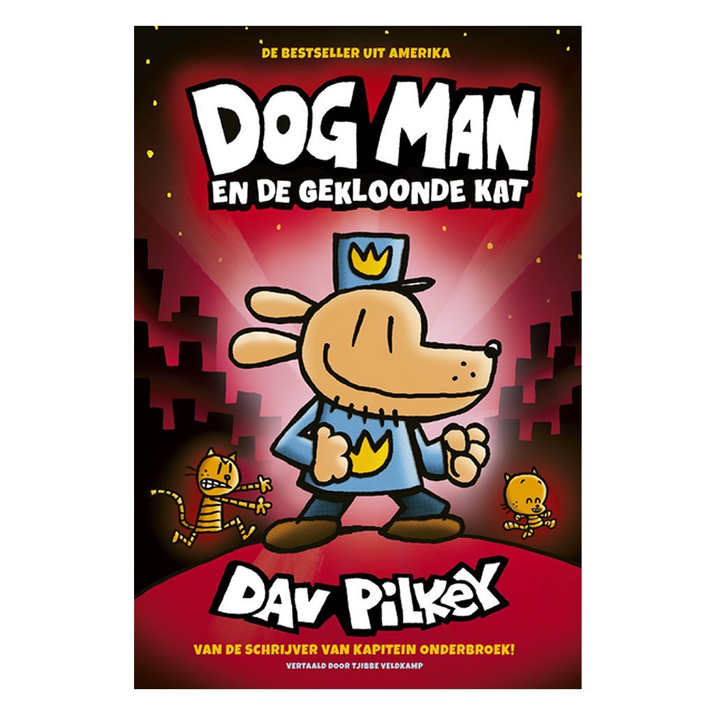 Basic Boek Dog Man en de Gekloonde Kat