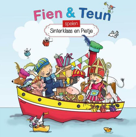 Wpg uitgevers fien en teun spelen sinterklaas en pietj