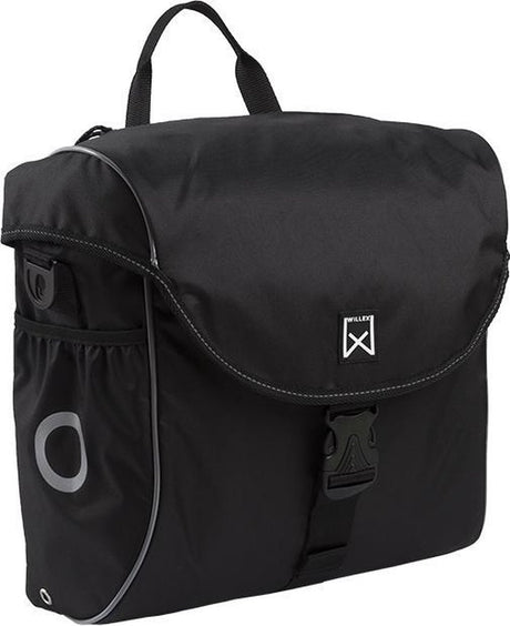Willex - enkele tas 300 - zwart zilver - lichtgewicht - xl 19 liter