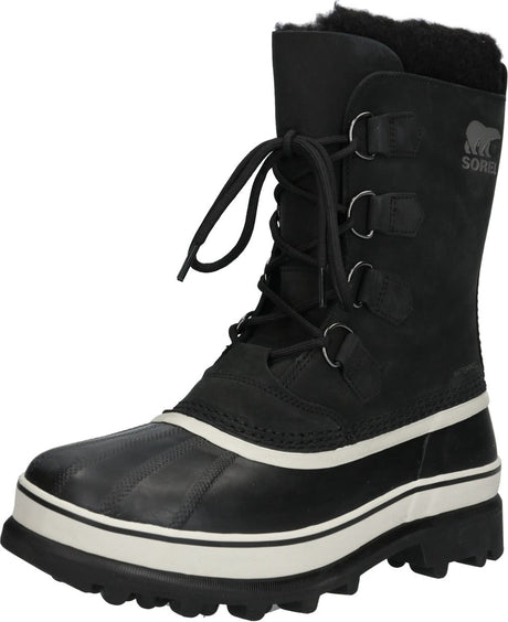 Sorel caribou™ wp men's snowboots - black, dark stone - maat 40