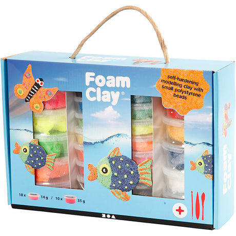 Foam clay https: www.cchobby.nl foam-clayr-cadeaudoos-diverse-kleuren-1-set