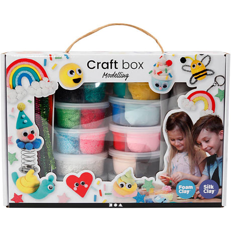 Creativ company https: www.cchobby.nl foam-clayr-en-silk-clayr-set-diverse-kleuren-1-set