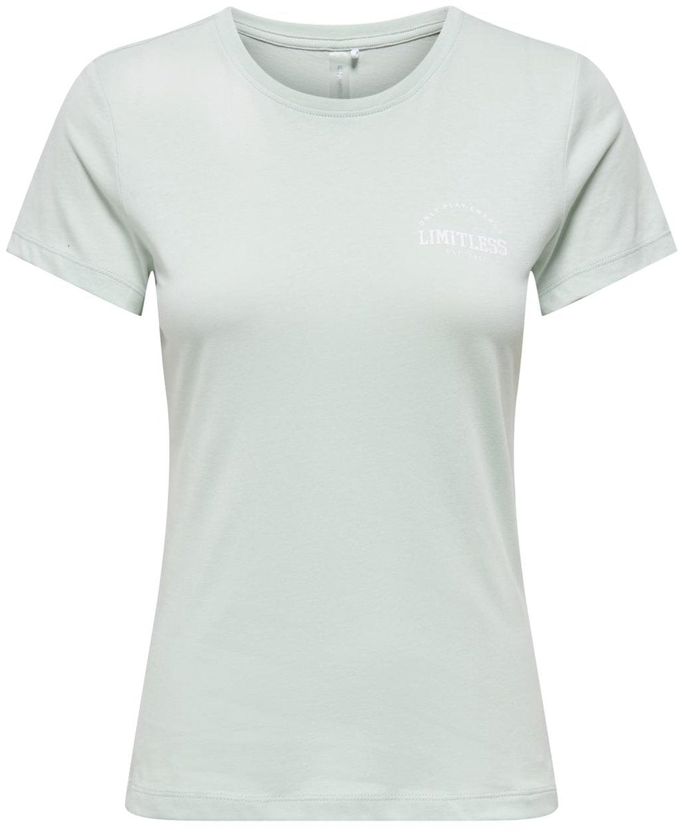 Only play cava life dames fitness t-shirt 15370927-surf - kleur groen - maat xl