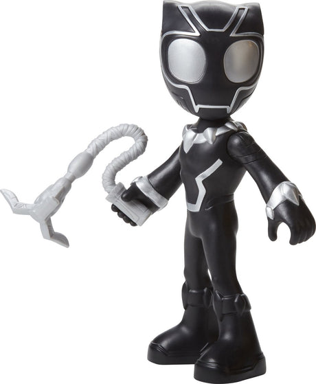 Spidey and his amazing friends marvel - supersize black panther - actiefiguur