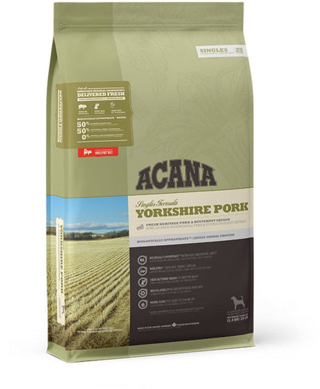 Acana singles yorkshire pork varken pompoen - hondenvoer - 11.4 kg
