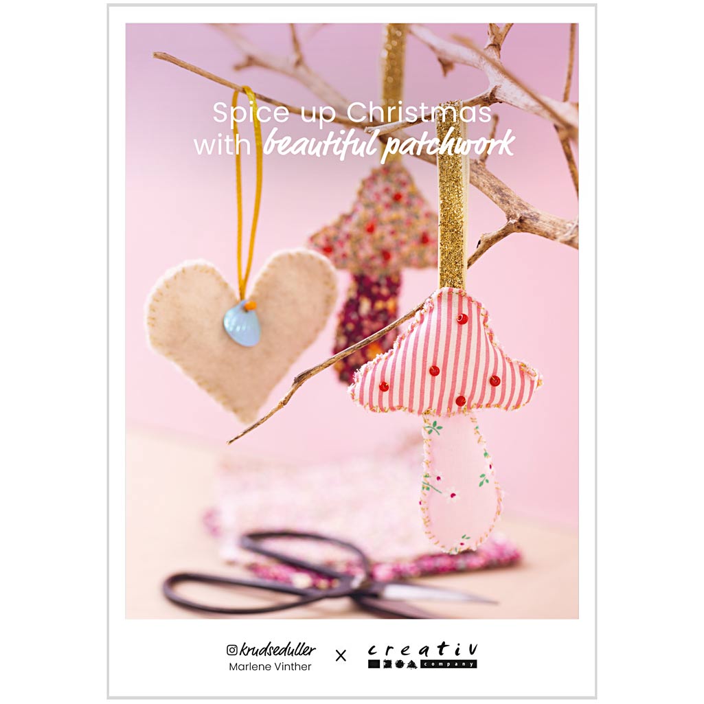 Https: www.cchobby.nl ansichtkaart-fleur-uw-kerst-op-met-prachtige-patchworkhangers-a5-vel-14-8x21-cm-1-stuk