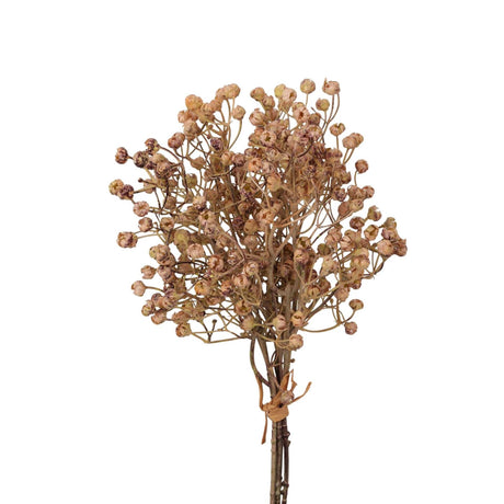 Roberts collection kunstbloem gips bundle 34cm licht coffee