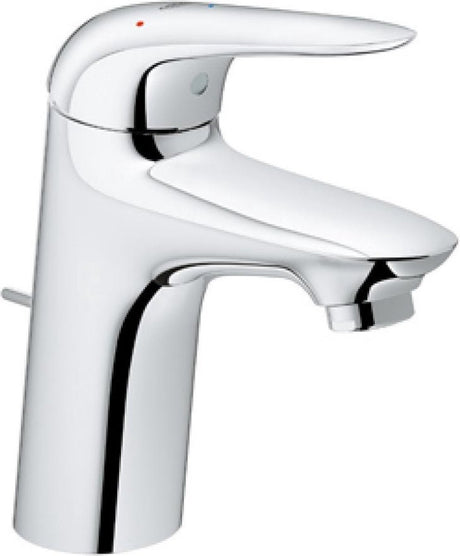 Grohe wave new wastafelmengkraan - met waste - chroom - waterbesparend