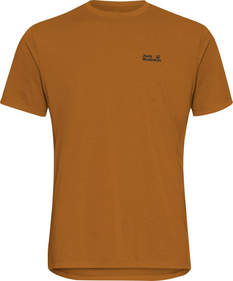 Jack wolfskin vonnan graphic t m heren outdoorshirt-autumn leaves