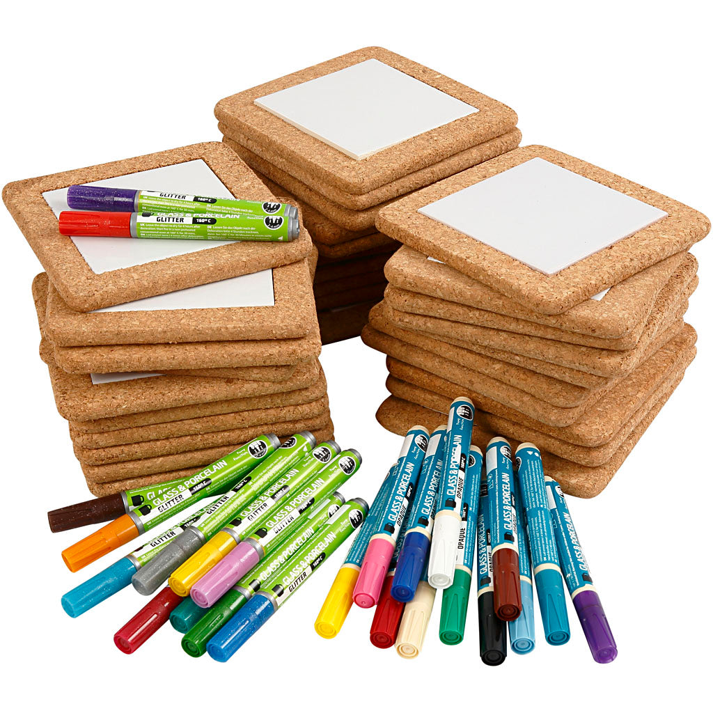 Creativ company https: www.cchobby.nl groepsset-onderzetters-beschilderen-afm-15-5x15-5-cm-diverse-kleuren-1-set