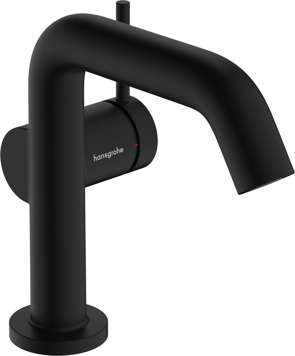 Hansgrohe tecturis s - wastafelkraan - ééngreeps bediening - coolstart energiebesparend - zonder waste - 110mm maat - mat zwart