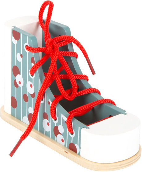 Small foot - houten rijgschoen met veter