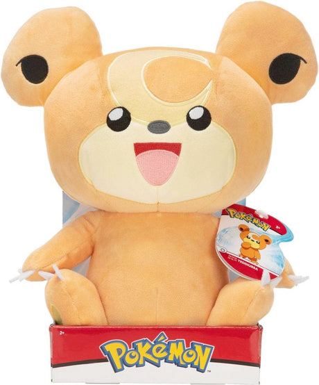 Jazwares pokémon pluche knuffel teddiursa 30 cm oranje
