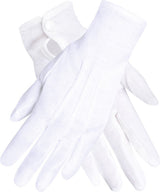 Boland handschoenen met drukknop wit xl