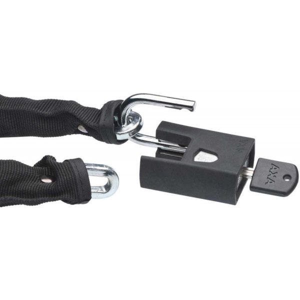 AXA Clinch+ Kettingslot 85cm Zwart - Kwalitatief hoogwaardig fietskettingslot