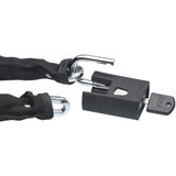 AXA Clinch+ Kettingslot 85cm Zwart - Kwalitatief hoogwaardig fietskettingslot