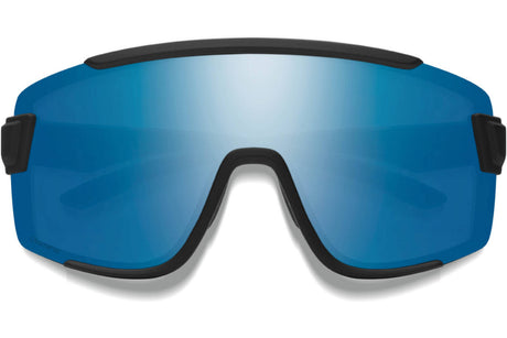 Smith Bril wildcat matte black chromapop polarized blue mirror